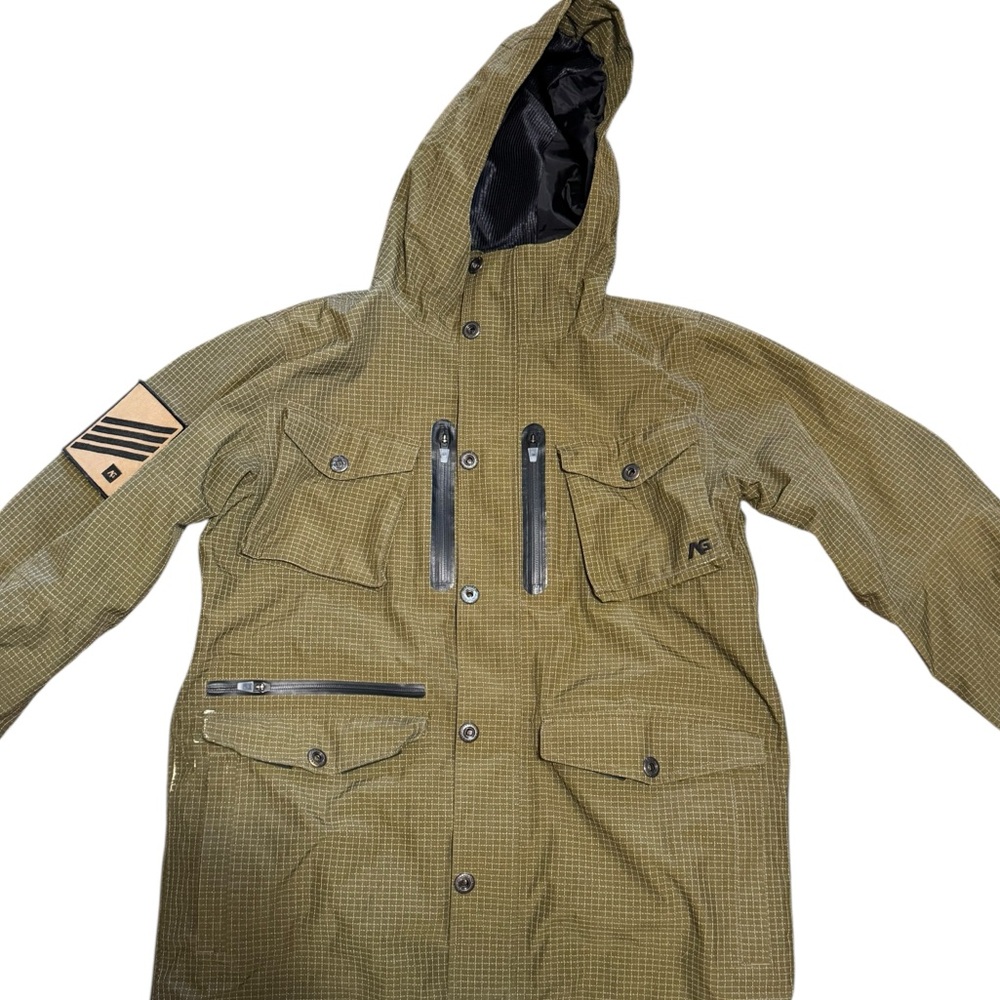 GORE-TEX - ANALOG (AG) by Burton Snowboards Mens Olive  Hooded Jacket & Pants M